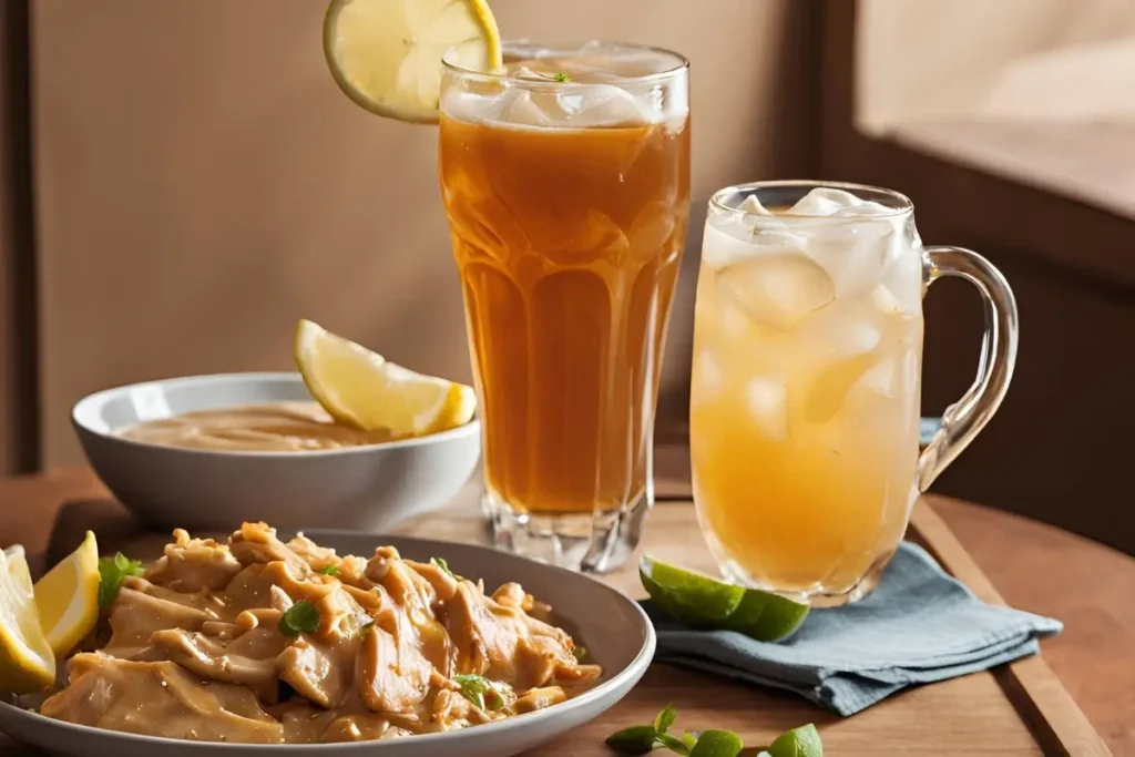 Drinks Paired with Peanut Butter Chicken