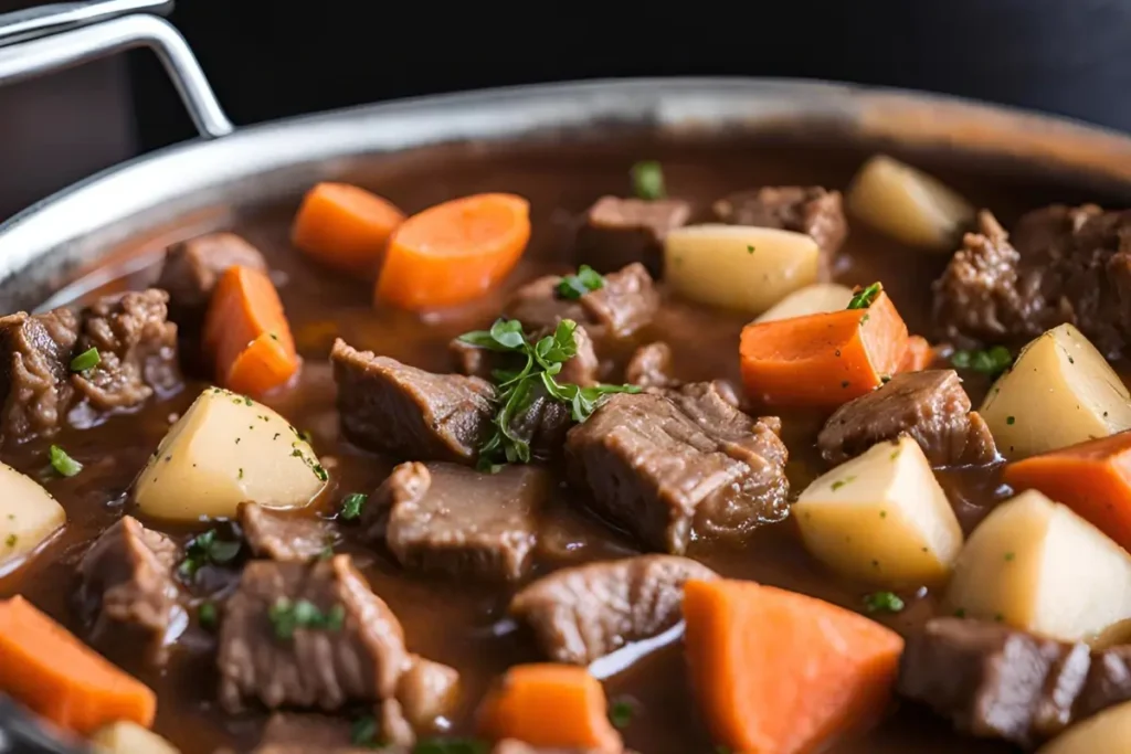 Beef stew in CanCooker