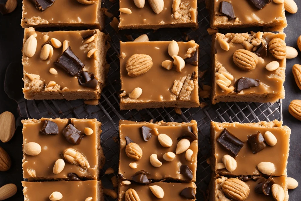 Seasonal Peanut Butter Candy Bars